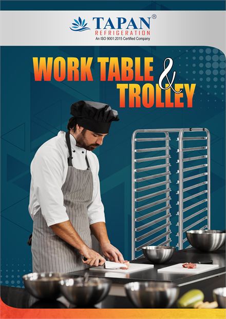 Work Table & Trolley catalogue page