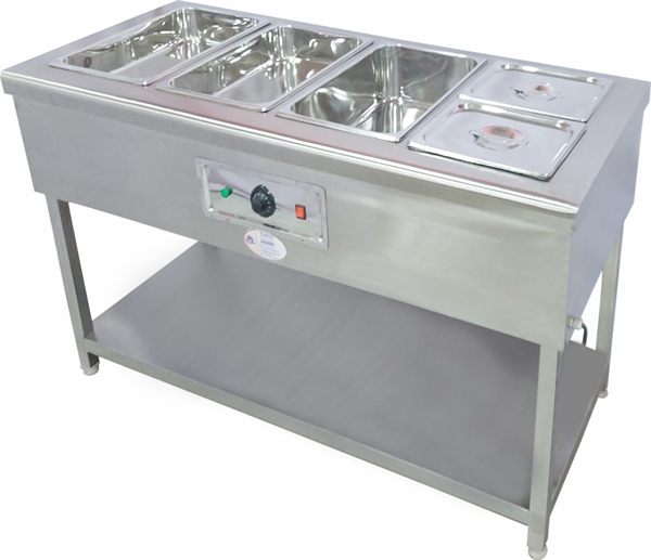 Hot Bain Marie with Under Shelf TRTHB-161