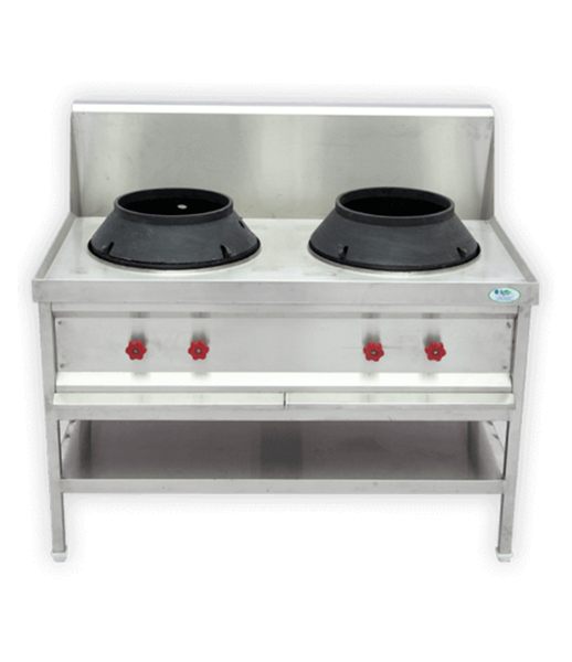 Two Burner Chinese TRTBC-104